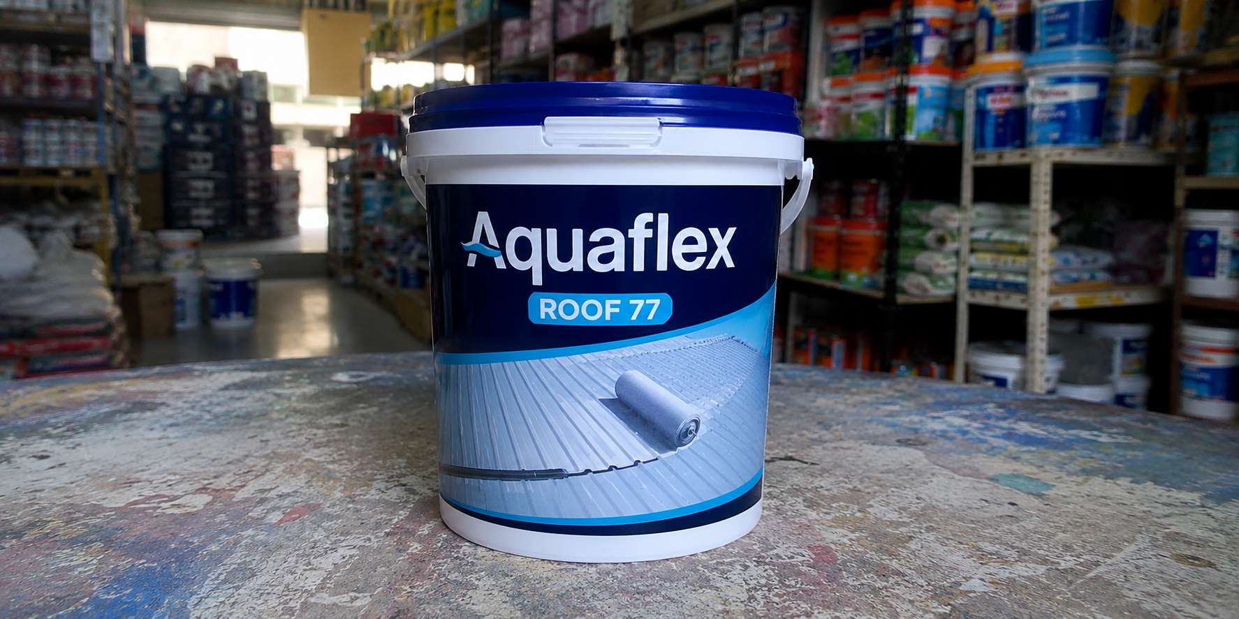 Pelapis Anti Bocor Atap Seng Aquaflex Roof 77